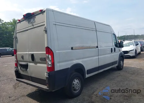 2022 Ram Promaster 2500 High Roof 159 Wb из США, поврежденный, VIN 3C6LRVDG3NE134417